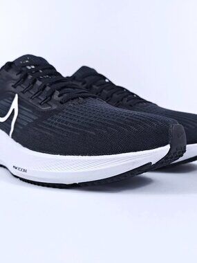 Nike Pegasus 39 Womens 11.5 Neutral Cushion Road Running Shoes Black Air Zoom